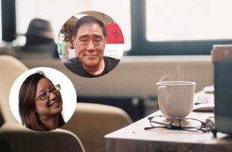 Larry Hama en Amy Chu drinken koffie en leren strips schrijven
